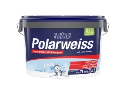 SCHÖNER WOHNEN-Farbe Schöner Wohnen Innen- und Wandfarbe Polarweiss Matt 2,5 l