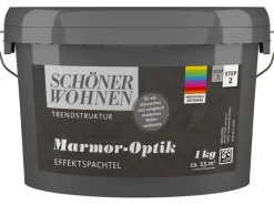 SCHÖNER WOHNEN-Farbe Schöner Wohnen Marmor-Optik Effektspachtel abtönbar 1 l* Kreativfarben