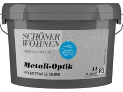 SCHÖNER WOHNEN-Farbe Schöner Wohnen Metall-Optik glänzend 1 l