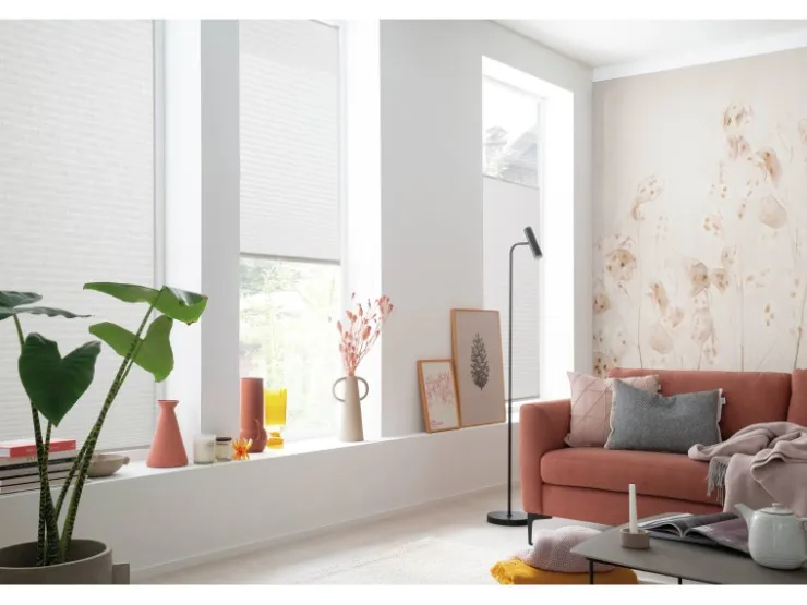 Schöner Wohnen Kollektion Schöner Wohnen Plissee Marla 60 cm x 130 cm Weiß* Rollos