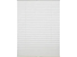Schöner Wohnen Kollektion Schöner Wohnen Plissee Marla 90 cm x 130 cm Weiß