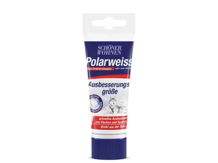 SCHÖNER WOHNEN-Farbe Schöner Wohnen Polarweiss Ausbesserungsgröße Tube 50 ml