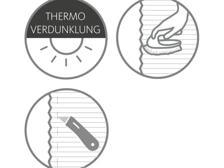 Schöner Wohnen Kollektion Schöner Wohnen Thermo-Plissee Ella 120 cm x 130 cm