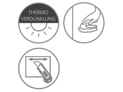 Schöner Wohnen Kollektion Schöner Wohnen Thermo-Rollo Martha 80 cm x 210 cm* Rollos|Raffrollos