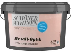 SCHÖNER WOHNEN-Farbe Schöner Wohnen Trendstruktur Metall-Optik 2,5 l