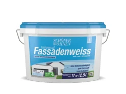 SCHÖNER WOHNEN-Farbe Schöner Wohnen Universal Fassadenweiss Weiß Matt 25 l