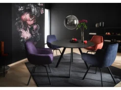 Schöner Wohnen Kollektion Schöner Wohnen Vliestapete 2 DD Floral Schwarz Rosa 270 x 159 cm FSC®* Fototapeten