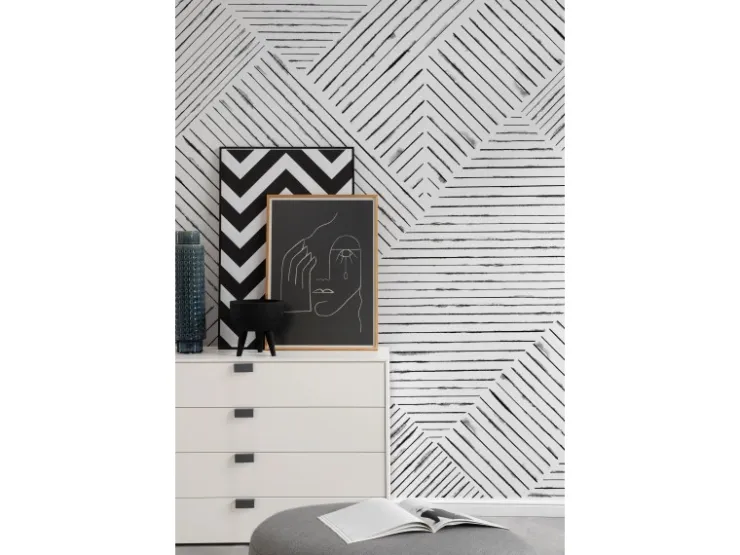 Schöner Wohnen Kollektion Schöner Wohnen Vliestapete New Delight Streifen 270 x 212 cm FSC®
