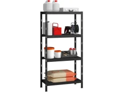 SCHULTE Regalwelt Schulte Profi-Steck-Grundregal 195 cm x 100 cm x 35 cm