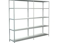 Schulte Set 1 Steckregal und 1 Anbauregal 200 cm x 220 cm x 50 cm