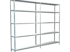 Schulte Set 1 Steckregal und 1 Anbauregal 200 cm x 240 cm x 35 cm* Büroregale
