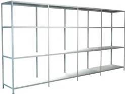 SCHULTE Regalwelt Schulte Steck-Grund- und 3 x Anbauregale 180 cm x 400 cm x 35 cm* Regalsysteme