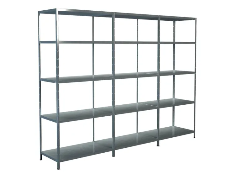 SCHULTE Regalwelt Schulte Steck-Grund- und 2 x Anbauregale 200 cm x 360 cm x 50 cm