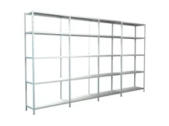 SCHULTE Regalwelt Schulte Steck-Grund- und 3 x Anbauregale 200 cm x 400 cm x 50 cm* Regalsysteme