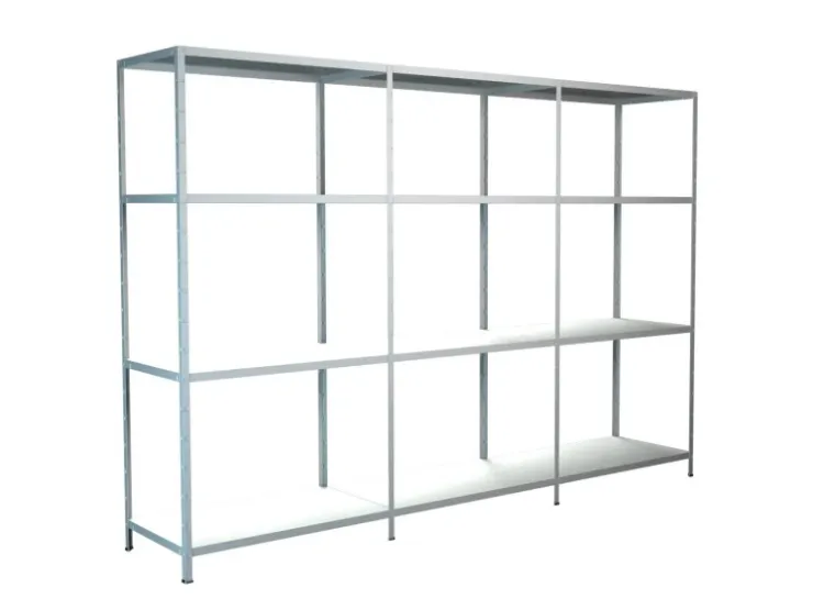 SCHULTE Regalwelt Schulte Steck-Grund- und 2 x Anbauregale 180 cm x 360 cm x 35 cm