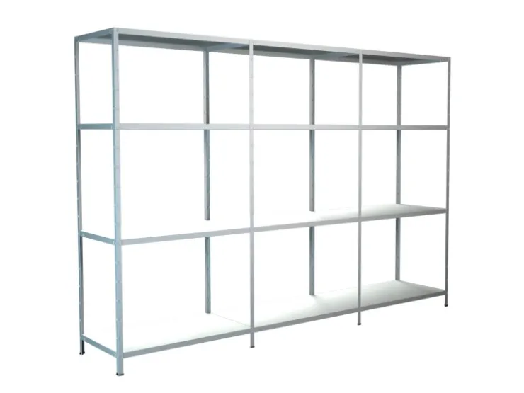 SCHULTE Regalwelt Schulte Steck-Grund- und 2 x Anbauregale 180 cm x 360 cm x 50 cm