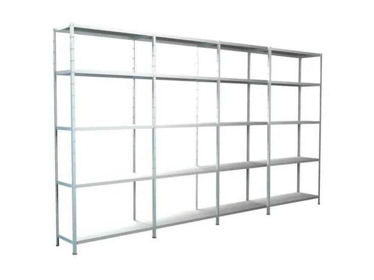 SCHULTE Regalwelt Schulte Steck-Grund- und 3 x Anbauregale 200 cm x 380 cm x 50 cm