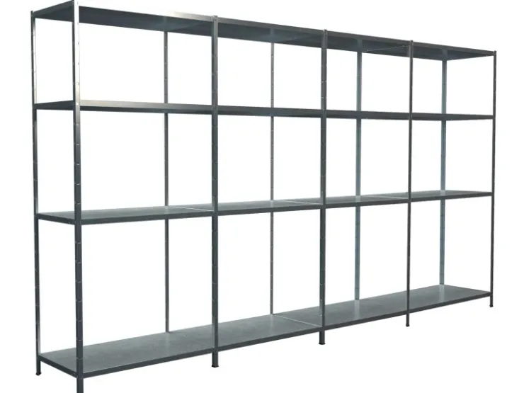 SCHULTE Regalwelt Schulte Steck-Grund- und 3 x Anbauregale 180 cm x 400 cm x 35 cm