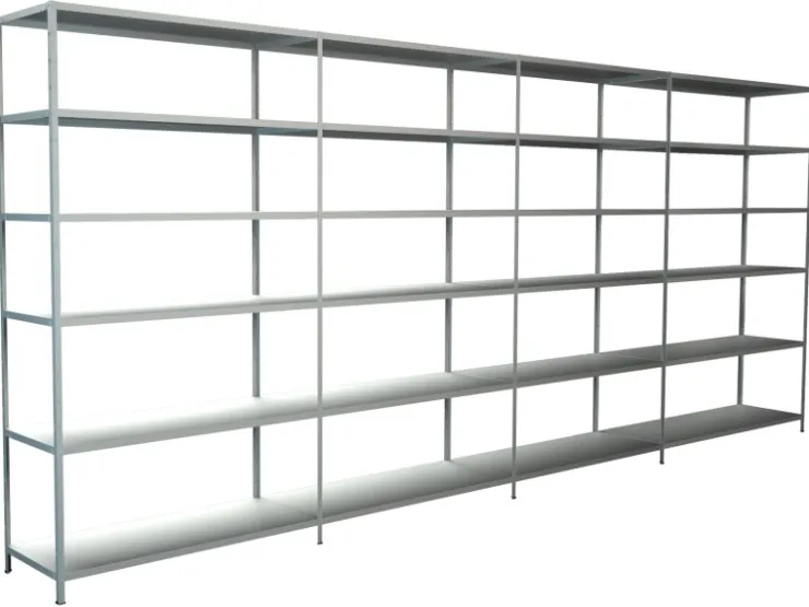 SCHULTE Regalwelt Schulte Steck-Grund-/Anbauregale 230 cm x 380 cm x 35 cm* Regalsysteme