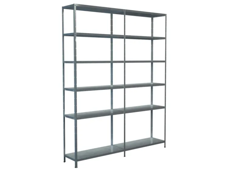 SCHULTE Regalwelt Schulte Steck-Grund-/Anbauregal 230 cm x 180 cm x 35 cm* Kellerregale