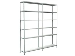 SCHULTE Regalwelt Schulte Steck-Grund-/Anbauregal 230 cm x 200 cm x 35 cm