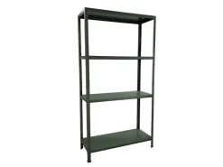 SCHULTE Regalwelt Schulte Steck-Grundregal 180 cm x 100 cm x 40 cm* Metallregale|Kellerregale