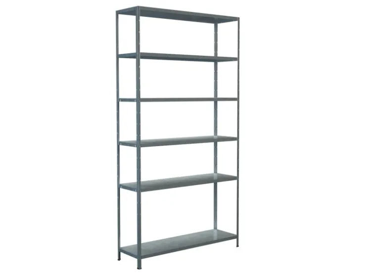 SCHULTE Regalwelt Schulte Steck-Grundregal 230 cm x 120 cm x 35 cm* Metallregale|Kellerregale