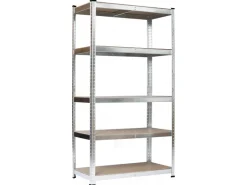 SCHULTE Regalwelt Schulte Steck-Schwerlastregal L 180 cm x 120 cm x 40 cm Verzinkt* Holzregale