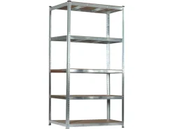 SCHULTE Regalwelt Schulte Steck-Schwerlastregal XL 180 cm x 100 cm x 60 cm Verzinkt