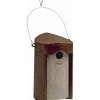 Schwegler Nisthöhle Holzbeton zum Hängen Braun und Grau 18 cm x 17 cm x 26 cm* Vogelbedarf