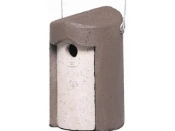 Schwegler Nisthöhle Holzbeton zum Hängen Grau 18 cm x 17 cm x 26 cm* Vogelbedarf