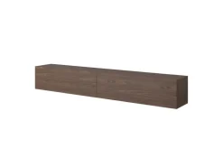 Selsey TV-Hängeboard Bisira 200 cm Holzoptik Nussbaum* TV-Wände
