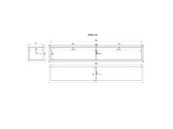 Selsey TV-Hängeboard Bisira 200 cm Holzoptik Nussbaum* TV-Wände