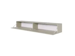 Selsey TV-Hängeboard Bisira mit Gravur 200 cm Kaschmirgrau* TV-Wände
