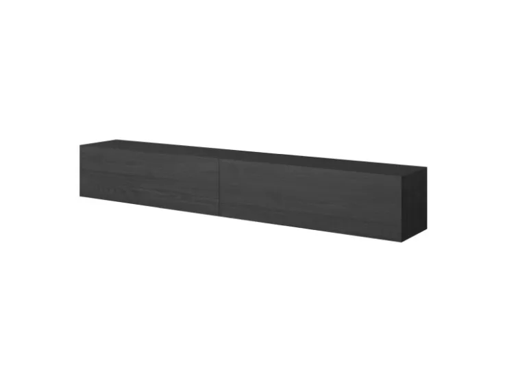 Selsey TV-Hängeboard Bisira 200 cm Holzoptik Esche Schwarzgrau* TV-Wände
