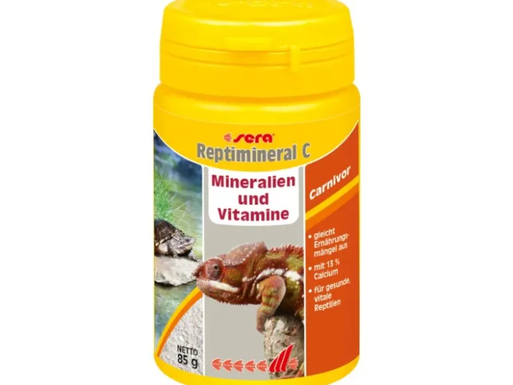 Sera Ergänzungs-Reptilienfutter Reptimineral C 100 ml 85 g* Terraristik