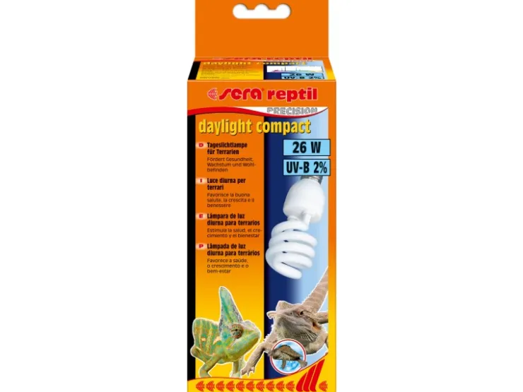 Sera Terrarium Tageslichtlampe Reptil Daylight Compact 26 W