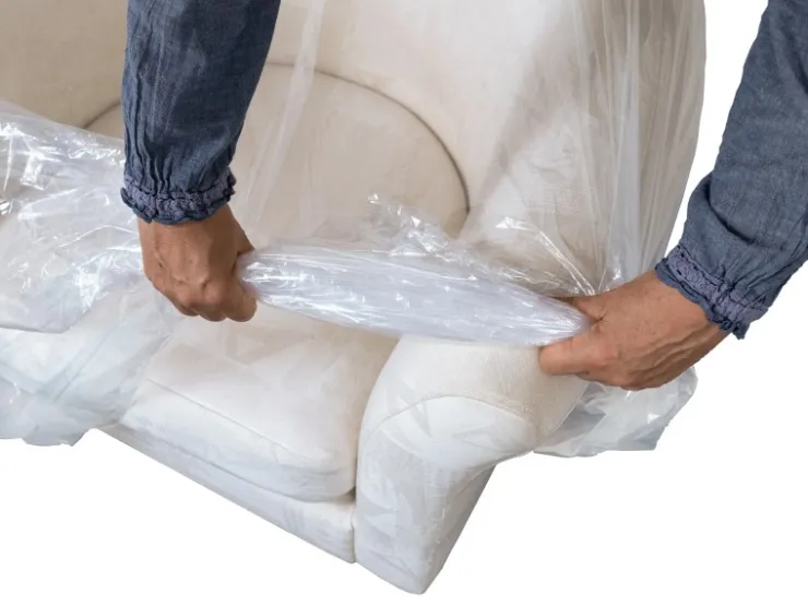 Sesselhülle Transparent 2er Pack