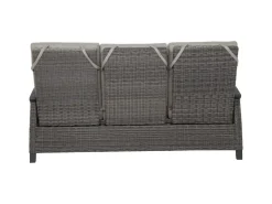 Siena Garden 3er Sofa Corido Charcoalgrey 87 cm x 206 cm x 103cm* Sofas