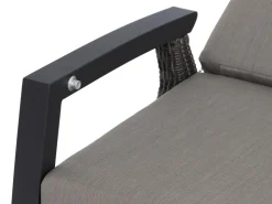 Siena Garden 3er Sofa Corido Charcoalgrey 87 cm x 206 cm x 103cm* Sofas