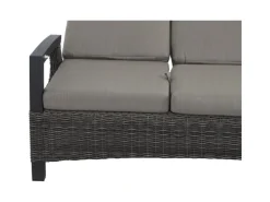 Siena Garden 3er Sofa Corido Charcoalgrey 87 cm x 206 cm x 103cm* Sofas