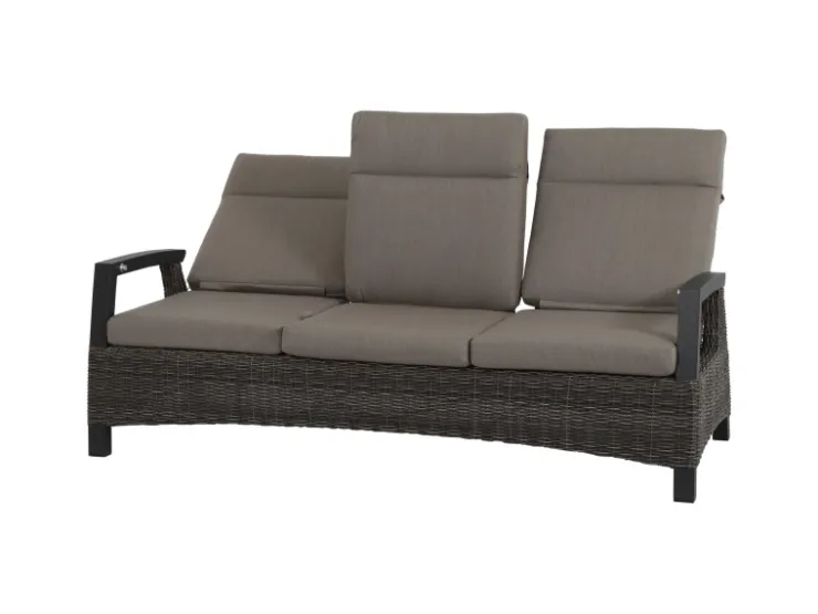 Siena Garden 3er Sofa Corido Charcoalgrey 87 cm x 206 cm x 103cm* Sofas
