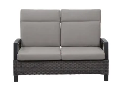 Siena Garden 2er Sofa Corido Charcoalgrey 83 cm x 146 cm x 101 cm
