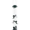 Siena Garden Futterspender Feeder Basic Kunststoff Grün Ø 13,4 cm x 43 cm