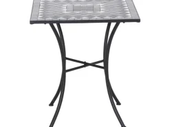 Siena Garden Gartentisch Como Quadratisch Grau 60 cm x 60 cm* Mosaik