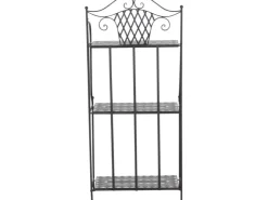 Siena Garden Regal Como 63 cm x 29 cm x 142 cm Grau Mosaik