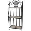 Siena Garden Regal Stella 63 cm x 29 cm x 142 cm Bunt Mosaik
