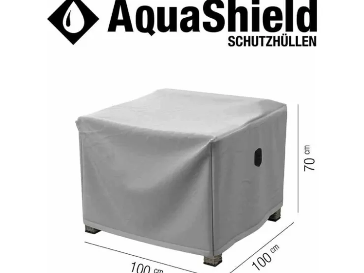 Siena Garden Schutzhülle Lounge-Sessel AquaShield Hellgrau 100 x 100 x 70 cm* Sessel