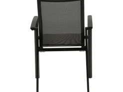 Siena Garden Stapelsessel Velia Alu 56 cm x 66 cm x 89 cm Anthrazit* Stühle