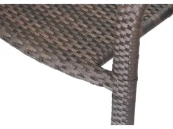 Siena Garden Stapelsessel Minas Braun 60 cm x 56 cm x 83 cm